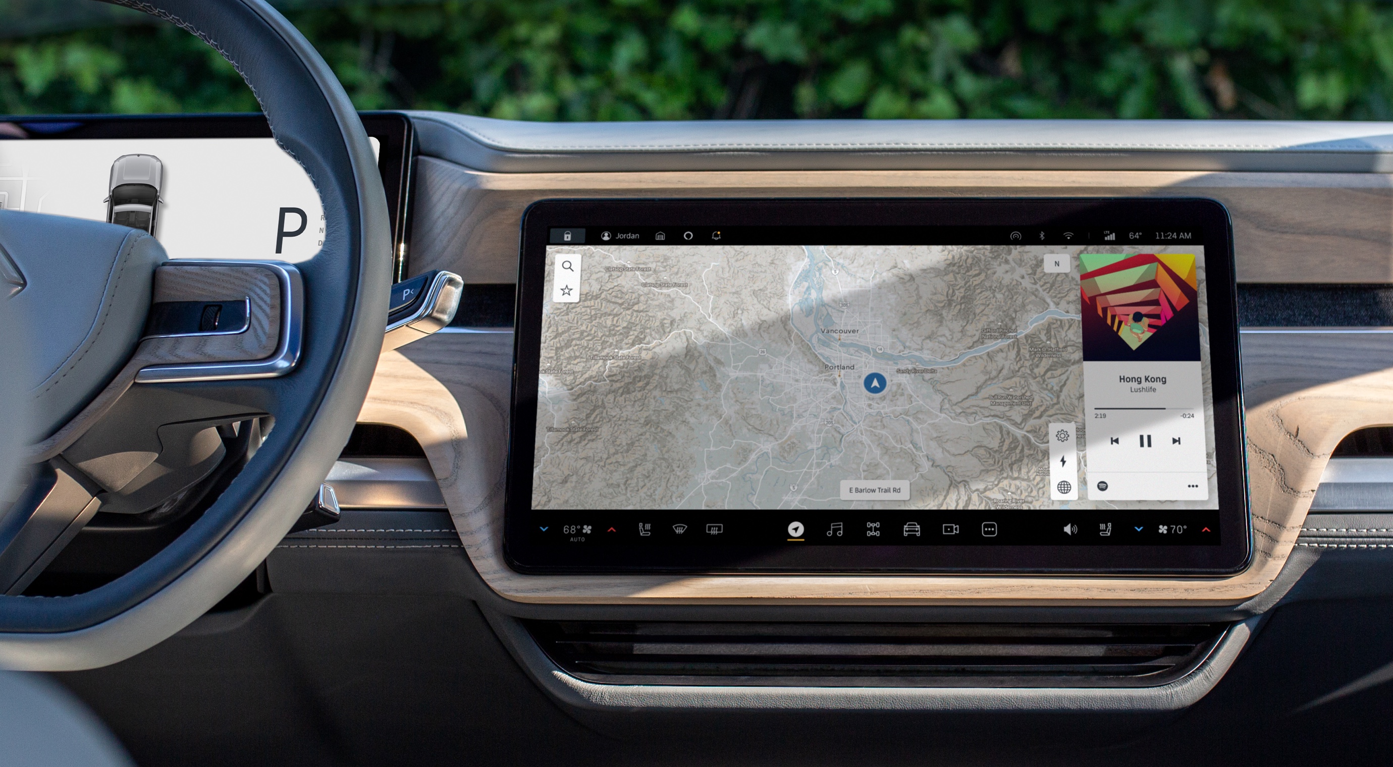 Rivian R1 Infotainment System